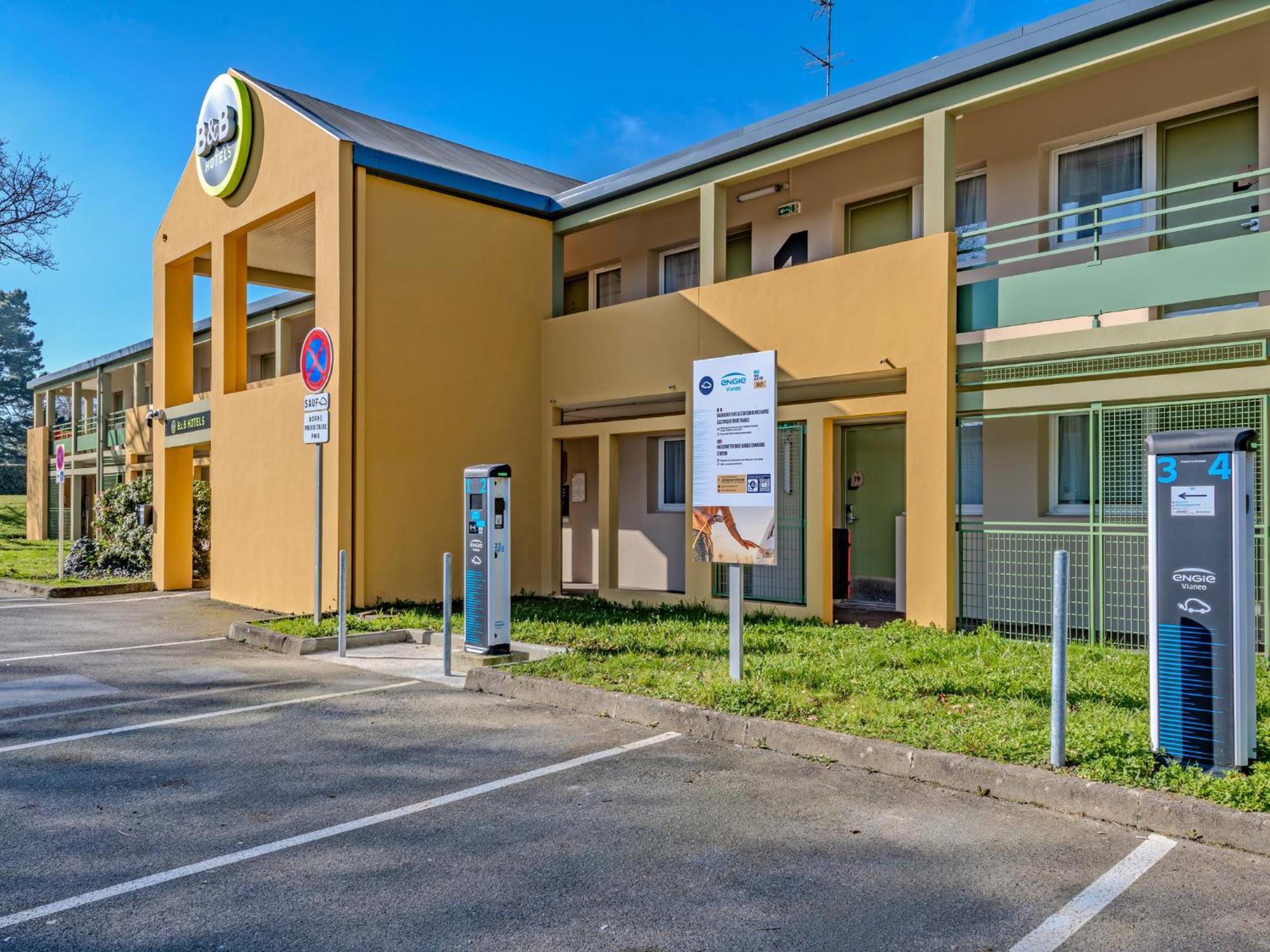 B&B Hotel Brest Kergaradec Aeroport Gouesnou ภายนอก รูปภาพ